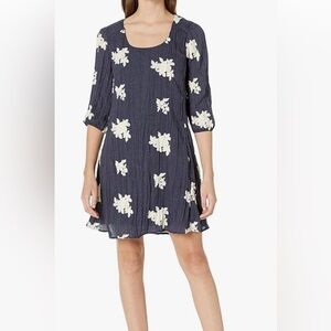 eci New York Boho Blue Dress M